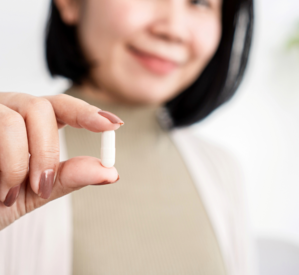 Woman experiencing renewed vitality